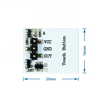 10 kom. plave boje HTTM serije 2,7 v-6 U touchscreen modul za prebacivanje s jakom zaštitom od interferencije