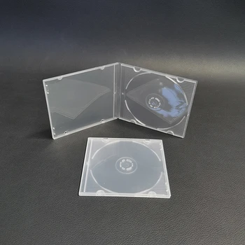 1PC 8 cm ReadStar Transparentno polipropilen ultra-tanki Standardni DVD torbica 3-inčni CD-paket Prijenosni Spremnik Za pohranu cd-a