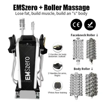2в1 EMSzero & Roller Machine Muscle Booster Novi Unaprijeđeni Elektromagnetski Trener Kapaciteta 6500 W Potiče Formiranje figure Nedavno Pokrenutom