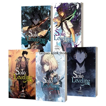 5 Knjiga na engleskom jeziku Visoke kvalitete Manga Stripovi Južna Koreja Popularne Tinejdžerske Fantasy knjige Manga na engleskom Livre Libro
