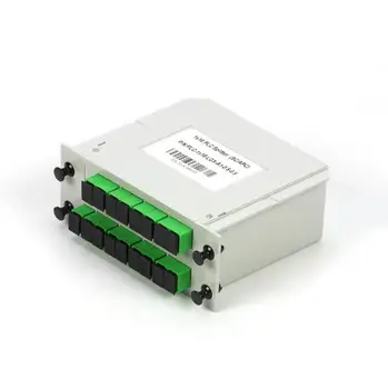 5PCS High Fiber-optički Razdjelnik tipa SC APC 1X16 PLC, Optički priključak, FTTH, Umetanje optičkih razdjelnika
