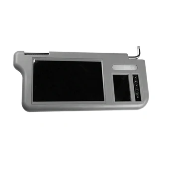 7-inčni Auto-štitnik Za sunce, Unutrašnji retrovizor, LCD monitor, DVD/VCD/AV/TV Player, stražnja Kamera (desno), štitnik Za sunce