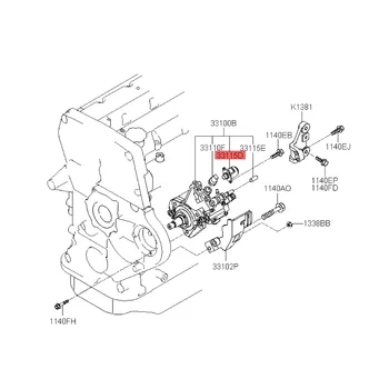 9109-930A Cijev za Mjerenje ventil pumpe Za gorivo 33115-4X400 Za-Mercedes-Benz E C 200 220 2.0 2.2 CDI ventil Regulatora