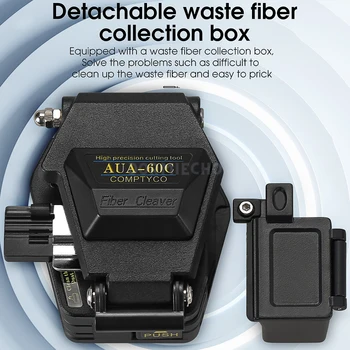 Alati za rezanje optičkog kabela S kutijom za otpad vlakana AUA-60C Izuzetno Utvrđuju Mesarski sa 16 Površnim sječiva FTTH