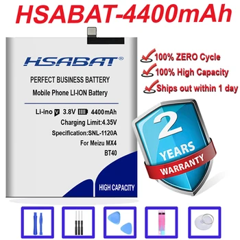 Baterija HSABAT 4400 mah BT40 za baterije Meizu MX4 MX 4 M460 M461
