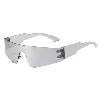 Berba sunčane naočale rimless u stilu punk, modni brand, sportske sunčane naočale u stilu hip-hop, UV400, klasicni Ljetnim naočale za vožnju na otvorenom, biciklističke naočale