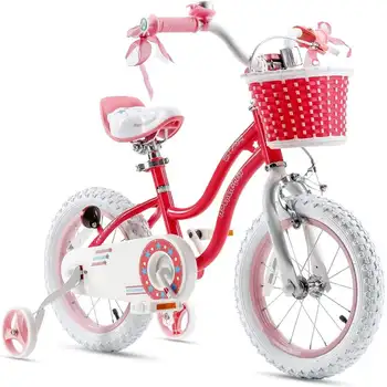Bicikl za djevojčice Stargirl 14 U Lančanik košarici Trening kotača Pink 's Cycle
