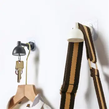 Creative vješalica-kuka U obliku lampa ABS, Moćna nosi magnetska vješalica za ručnike, Proizvoda za dom