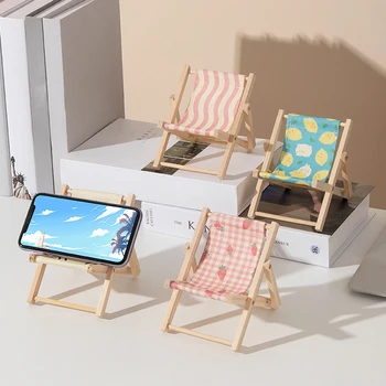 Drveni držač za telefon na stolici na Sklapanje Stolni držač za tablet, Držač za telefon za iphone i ipad, Samsung, Stolni Organizator, Tiskanice