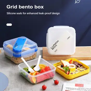 Dvostruka ručak-boks Bento s 2 uredima i kontejner za umak, za višekratnu upotrebu, hermetičan, Beto Box za dom