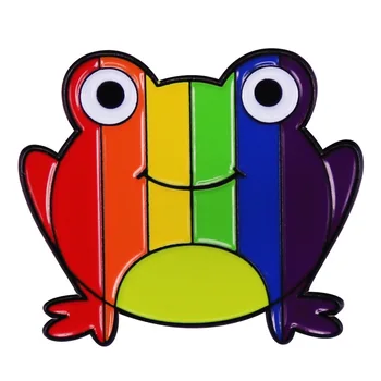 Kalifornijske žabe Tvrd Эмалевая Pin LGBT-Metalni Broš-ikona za nakit