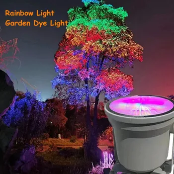 Lampa-dye s blistava svjetla, boje svjetla na drveću, Kulturni Turizam, Pejzaž osvjetljenje travnjaka, Reflektor za Diskoteke, led lampe za scenu