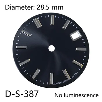 Mehanički modifikacija Sunburst 28,5 mm, brojčanik za satove s mehanizmom NH35/NH36, pribor za sat s logotipom GS