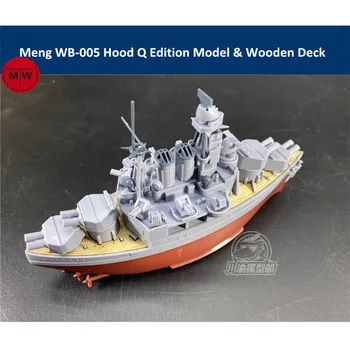 Meng WB-005 Warship Builder Hood Q Edition Slatka setovi montaža modela i drvena paluba