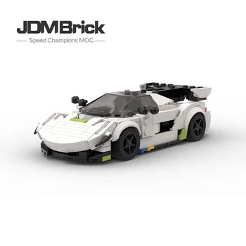 MOC-83604 Superautomobil Jesko Ručno DIY Gradbeni Blok Poklon Dječaku Inspirativna Igračka