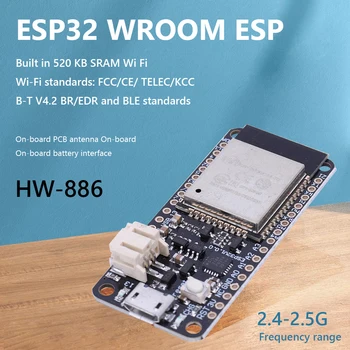 Modul Wi-Fi, BT BLE MCU Flash 4 MB ESP32 WROOM ESP Modul razvoj Wi-Fi Bluetooth-kompatibilni Senzor Hall Senzor temperature