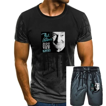 Muška Crna majica Phil Collins Tour 2020, Veličina S-M-L-XL-XXL