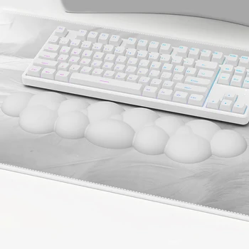Navlaka za zglob Cotton Cloud Keyboard Đonovi oslonac za zglob tipkovnice Ergonomska meka pjena s učinkom memorije za laptop Kućni ured