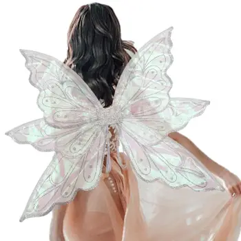 Nevjerojatan krilo, Nevjerojatan krila za odrasle žene i djevojčice, Krila leptira, Sklopivi Pribor za odjeću Vile za Косплея na Noć vještica