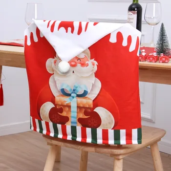 Novi Božićni set stolica Мультяшное božićni ukras s jedinicom za obostrani ispis