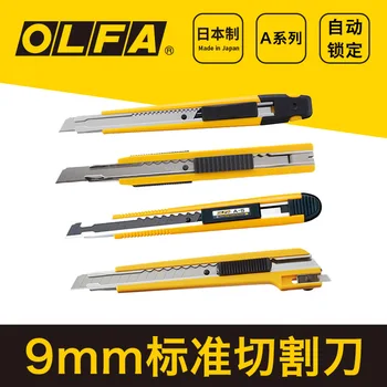 OLFA A-1 A-2 A-3 A-5 9 mm Standardni Rezni Nož Sa Gumenom Ručkom Univerzalni Nož Za rezanje vinil film Made In Japan