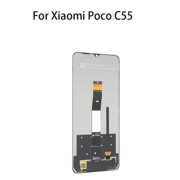 Originalni (IPS) LCD zaslon osjetljiv na dodir i digitalni pretvarač sklop za Xiaomi Poco C55