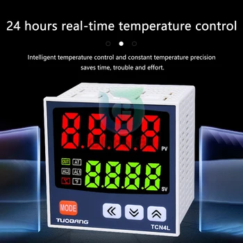 PID-regulator temperature termostat AC100-240V 0-1370 ℃ Digitalni prediktivni regulator temperature sa podesivim prekidač multimetar