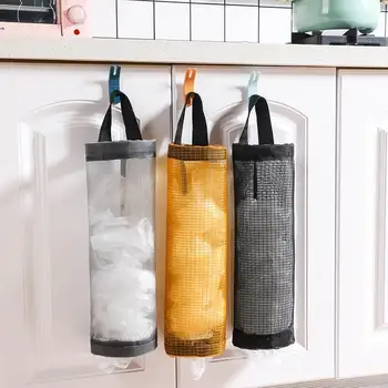 Početna torba za čuvanje hrane Zidni Držač za pumpe za vodu Plastične Vrećice Dispenzer za Vješanje za Višekratnu upotrebu Torbica za Vrećice za smeće Kuhinja