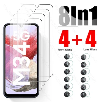 Samung M 34 5G Glass 8в1 Zaštitno Staklo kamere Samsung Galaxy M34 5G SM-M346B/D 6,4 