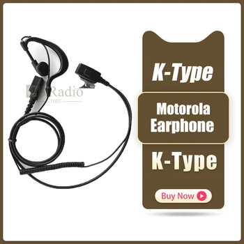 Slušalice Voki toki Slušalice sa mikrofonom K-type earhook pogodan za slušalice Jianwu Baofeng Quansheng MOTO Walden K head