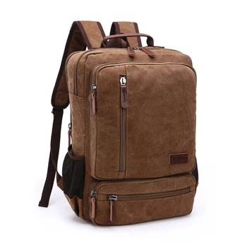 Starinski platna ruksak, Muška Putnu torbu Velikog kapaciteta, Kvalitetna Moda student torba, Muški laptop, ruksak za prijenosno računalo