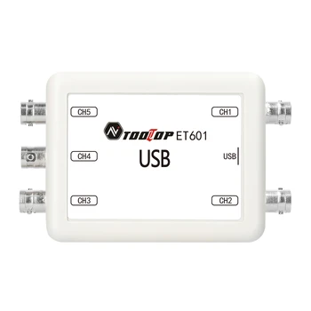 Stolni Virtualni osciloskop ET601/ET602, 5-kanalni Matičar je prikupljanje podataka, 4 Načina mjerenja, Napajanje preko Micro USB 5 U
