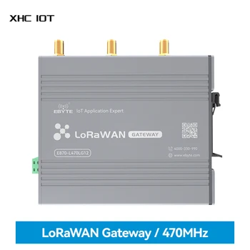SX1302 915 Mhz Industrijski Gateway LoRaWAN Višekanalni Bežični Gateway DC8 ~ 28V 27dBm half-duplex XHCIOT E870-L915LG12 3 km