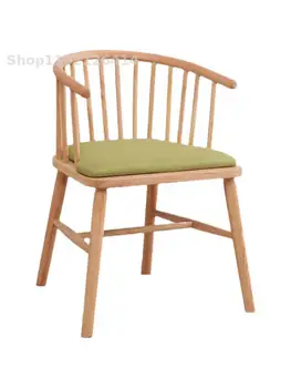 U potpunosti je drvena stolica sa naslonom blagovaona stolice princess simple Nordic log Windsor stolica za radne površine u restoranu, kafiću
