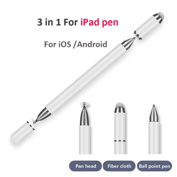 Univerzalni Kapacitivni Stylus 3 u 1 sa zaslonom osjetljivim na dodir Smart Pen za sustav IOS/Android Telefona Apple iPad, Smart Pen Olovka, Olovke