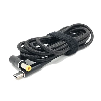 USB Type C PD Kabel Za punjenje Kabel DC Adapter za Napajanje Priključak Pretvarač 5,5X2,5 mm za Lenovo za Asus/Toshiba Punjač za laptop