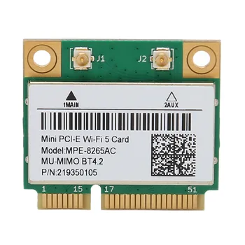 Wireless karticu 1200 Mb/s Mini PCIE WiFi Kartica Bluetooth 4,2 2,4 Ghz i 5 Ghz IPEX 1 Sučelje dual-band za Windows 10 8,1 8 7 za PC