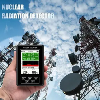 Xr1 Pro Detektor nuklearnog zračenja Ekran u Boji Zaslona Gama Mramorni Detektor Geigerov Brojač Osobni Dozimetar rendgenska Beta L4j1
