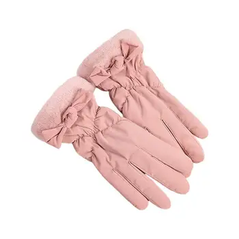 Ženske rukavice za zaslon osjetljiv na dodir Tople rukavice za zimu, Mekani Sportski Toplo Vrtne rukavice Za Penjanje, skijanje na vodi, vožnje